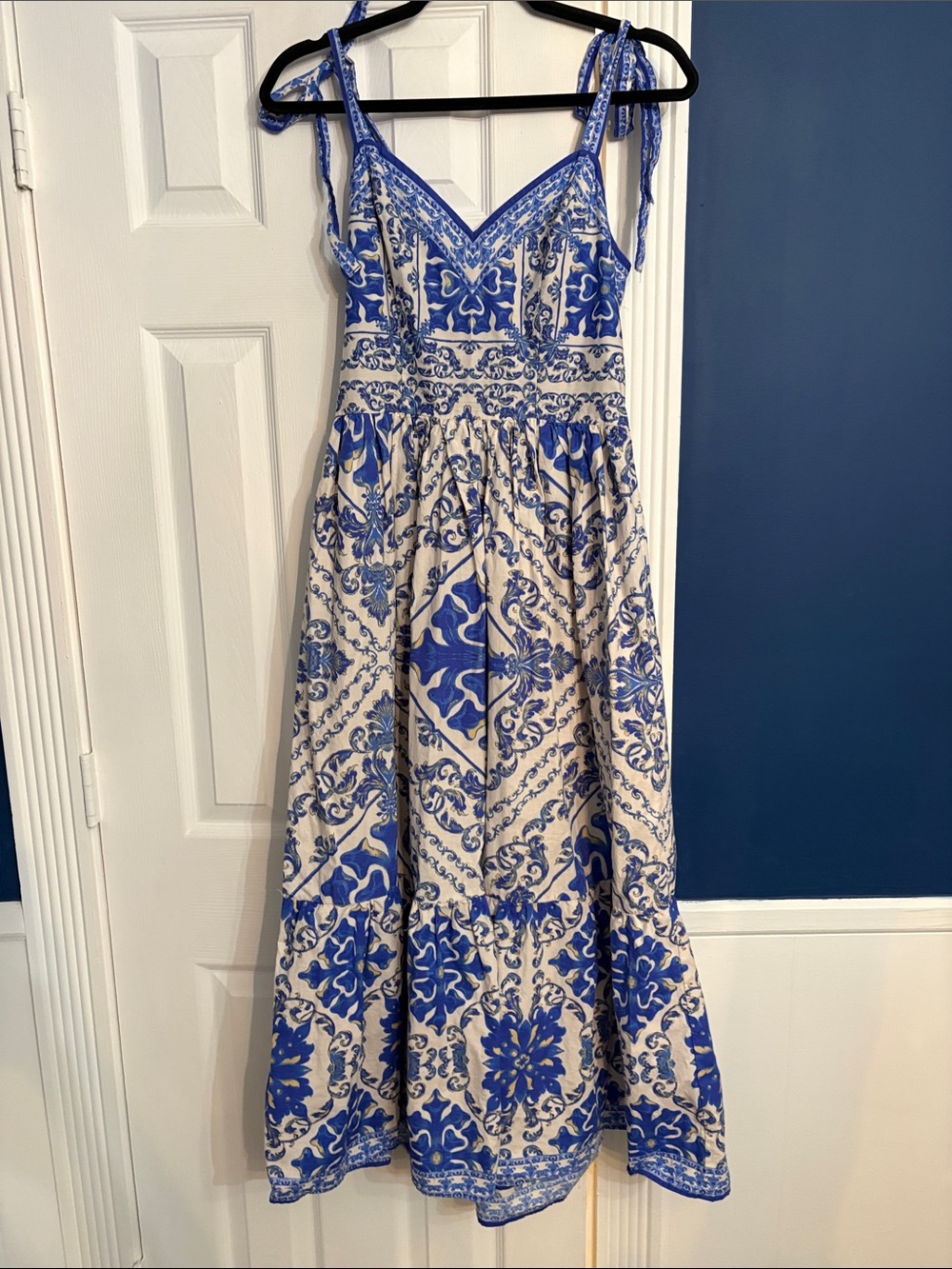 Flying Tomato Sapphire Sky Midi Dress - size M - Picture 6 of 6